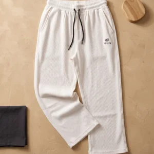 Waffle Knit Trousers
